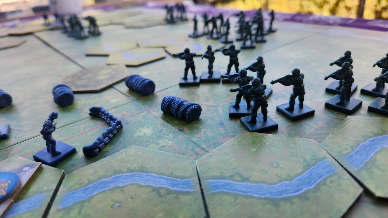 Allied begin pressing towards Pegasus Bridge